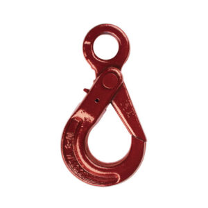 Gancio self locking con occhiolo grado 80