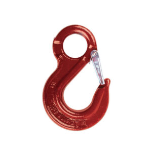 Gancio sling con occhiolo e sicurezza grado 80